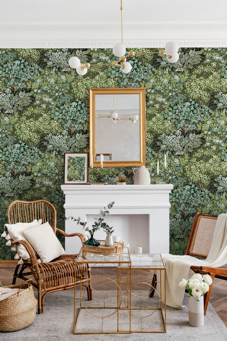 Josephine Munsey Tapete Broccoli Canopy - Chaingate Green