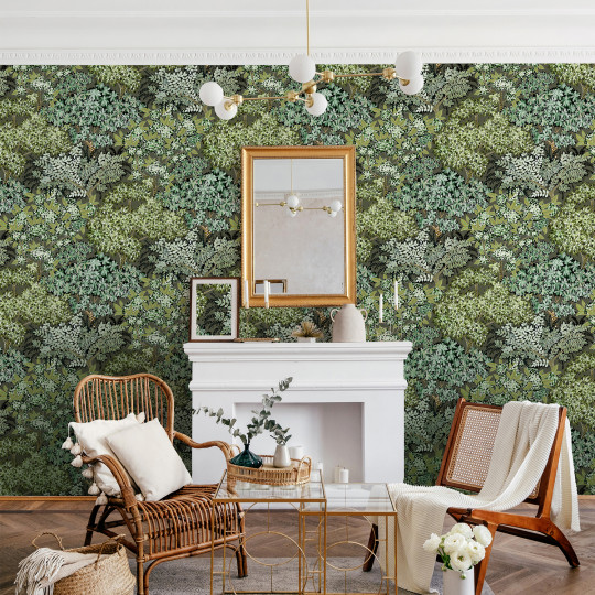 Josephine Munsey Tapete Broccoli Canopy - Chaingate Green