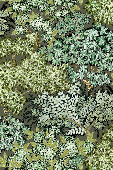 Josephine Munsey Tapete Broccoli Canopy - Chaingate Green