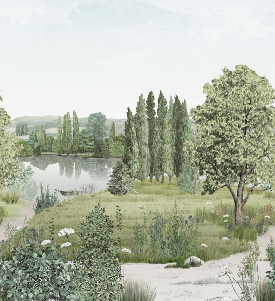 Isidore Leroy Mural Campagne Naturel