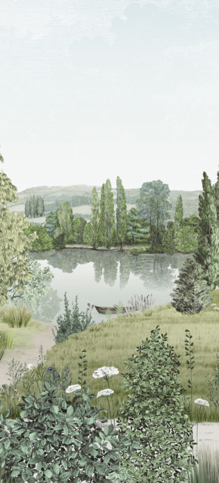 Isidore Leroy Wandbild Campagne Naturel - A