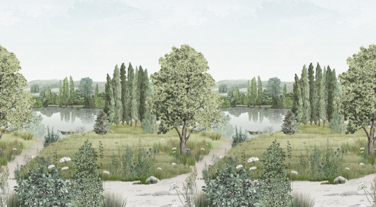 Isidore Leroy Mural Campagne Naturel