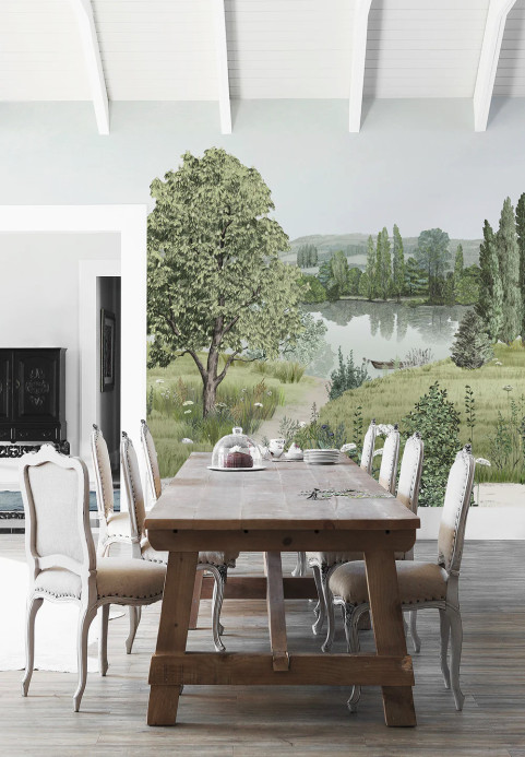 Isidore Leroy Mural Campagne Naturel