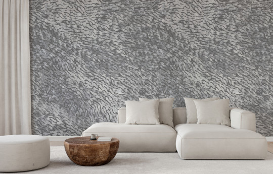 Isidore Leroy Mural Cascade Gris