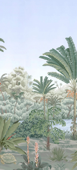 Isidore Leroy Papier peint panoramique Riviere des Parfums Naturel - D 10/11/12