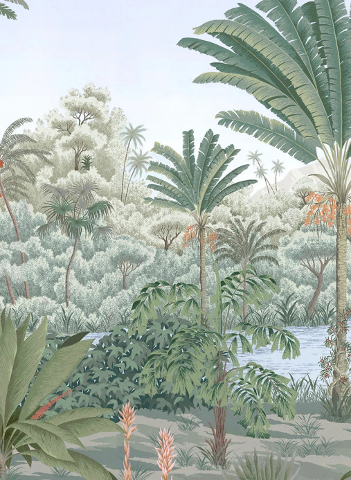 Isidore Leroy Papier peint panoramique Riviere des Parfums Naturel - D 10/11/12