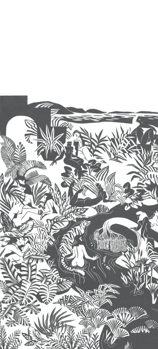 Isidore Leroy Mural Eternelles Gris