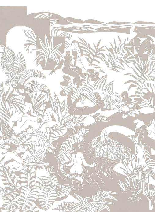Isidore Leroy Mural Eternelles Beige
