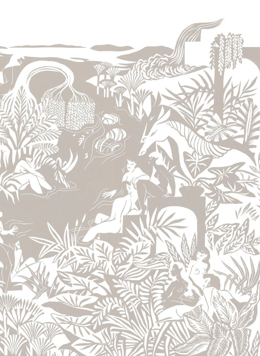 Isidore Leroy Carta da parati panoramica Eternelles Beige - B 4/5/6