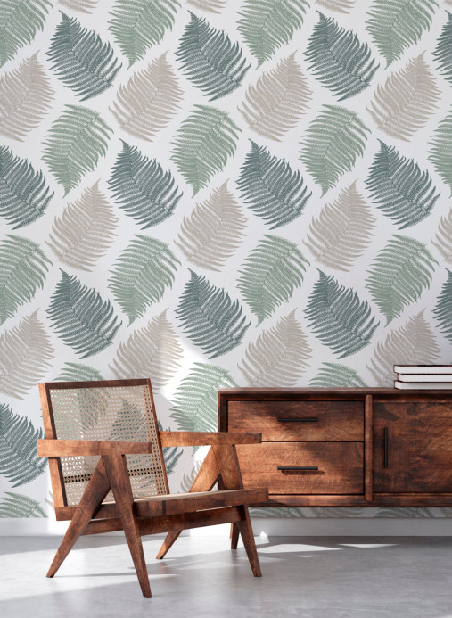 Isidore Leroy Wallpaper Fougere