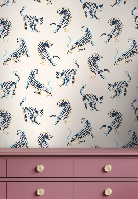 Isidore Leroy Wallpaper Mini Tigres - 6244301