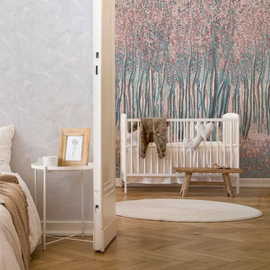 Isidore Leroy Mural Sylve Decor Gris
