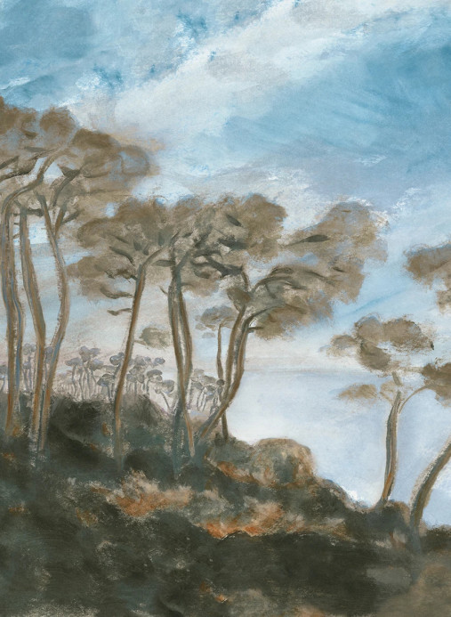 Isidore Leroy Papier peint panoramique Les Landes - Jour