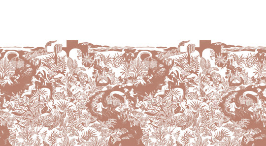 Isidore Leroy Mural Eternelles Terracotta