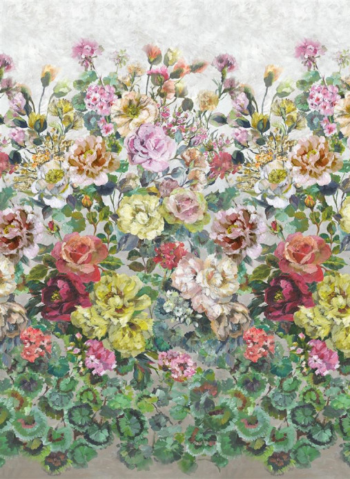 Designers Guild Mural Grandiflora Rose - Dusk