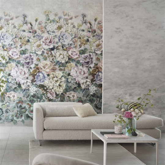 Designers Guild Papier peint panoramique Grandiflora Rose - Heather