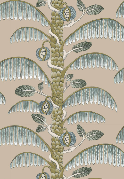 Josephine Munsey Tapete Palm Stripe - Edge Sand