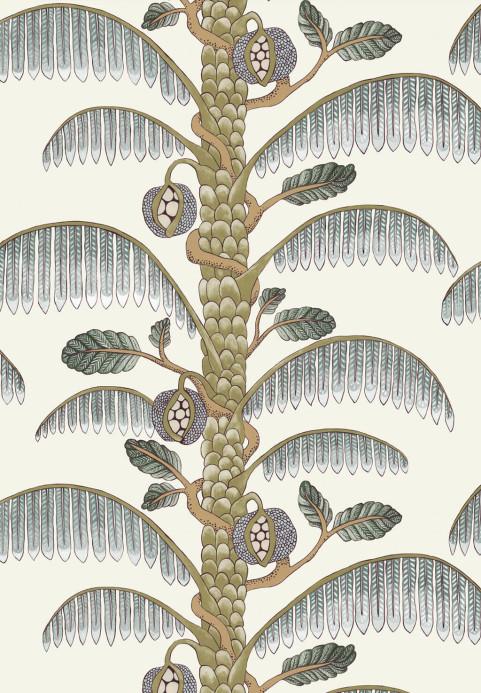 Josephine Munsey Wallpaper Palm Stripe - Clarke White