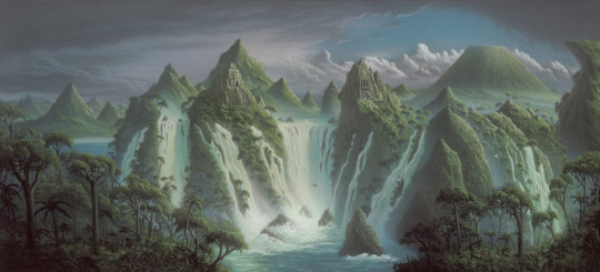 Rebel Walls Carta da parati panoramica Fantasy World - Original