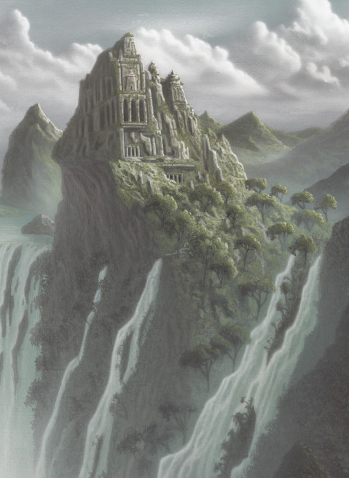Rebel Walls Wandbild Fantasy World - Dusk