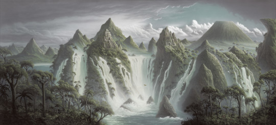Rebel Walls Wandbild Fantasy World