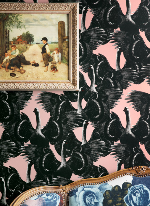 Studio Lisa Bengtsson Papier peint Swan Lake