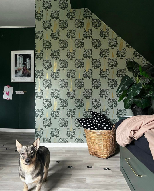 Studio Lisa Bengtsson Wallpaper Coco Tiger