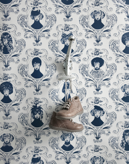 Studio Lisa Bengtsson Wallpaper Tillsammans - Blue
