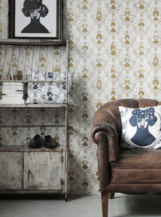 Studio Lisa Bengtsson Tapete Tillsammans - Gold