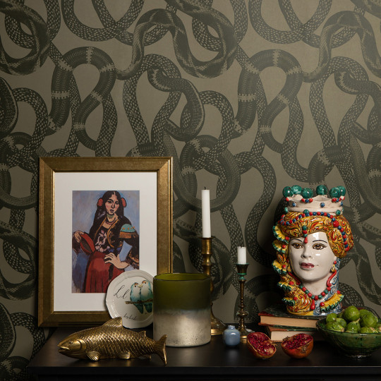 Studio Lisa Bengtsson Wallpaper Snake Peak