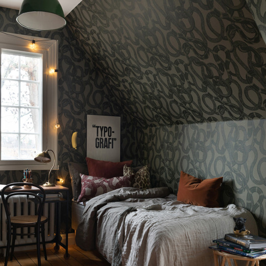 Studio Lisa Bengtsson Wallpaper Snake Peak