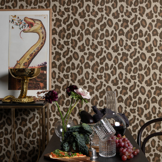 Studio Lisa Bengtsson Papier peint This is it - Brown