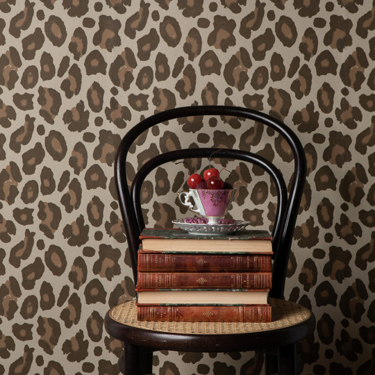 Studio Lisa Bengtsson Papier peint This is it - Brown