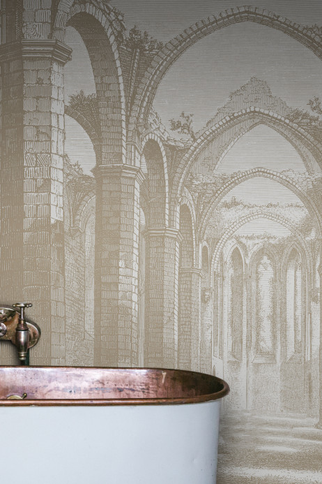 Rebel Walls Mural Gothic Arches - Sand