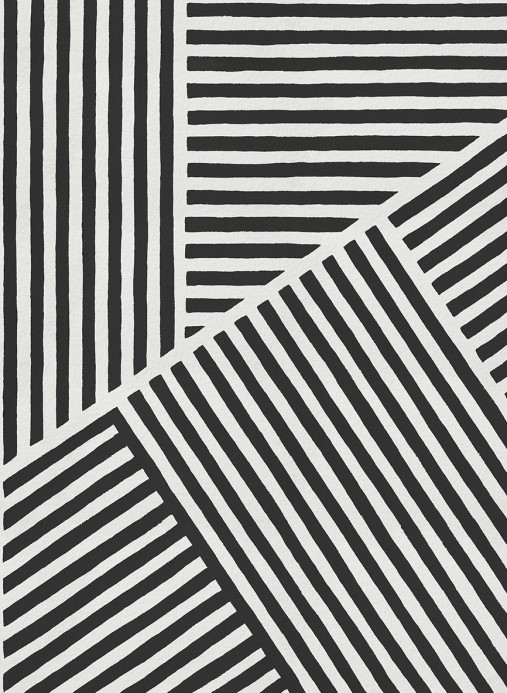 Rebel Walls Papier peint panoramique Different Directions - Black/ White