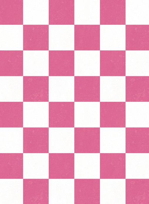 Rebel Walls Mural Chess - Pink