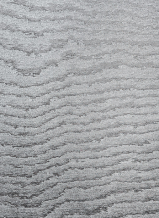 Arte International Wallpaper Moire - Moon Silver