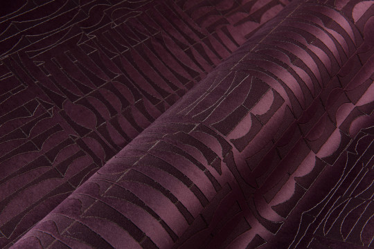 Arte International Wallpaper Barkhan - Burgundy