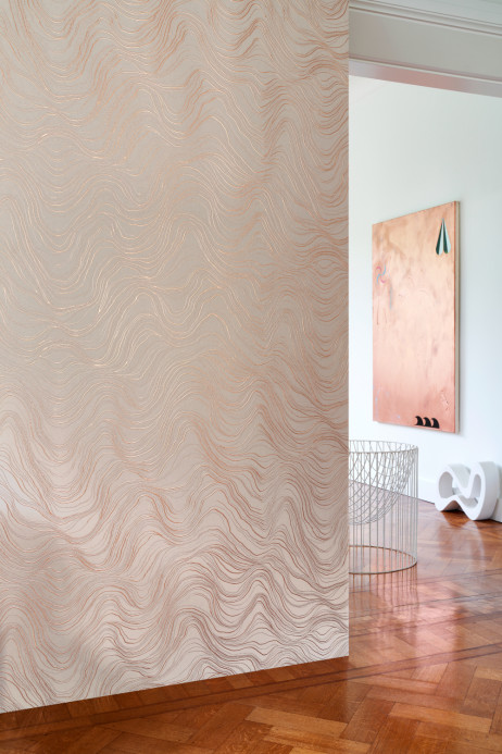 Arte International Wallpaper Bayuda - Sunrise Copper