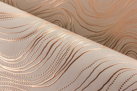 Arte International Wallpaper Bayuda - Sunrise Copper