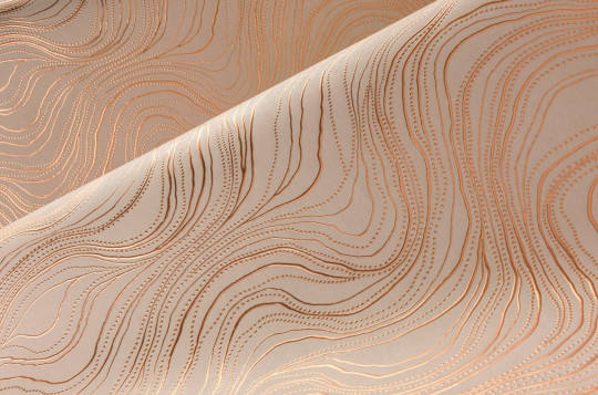 Arte International Wallpaper Bayuda - Sunrise Copper