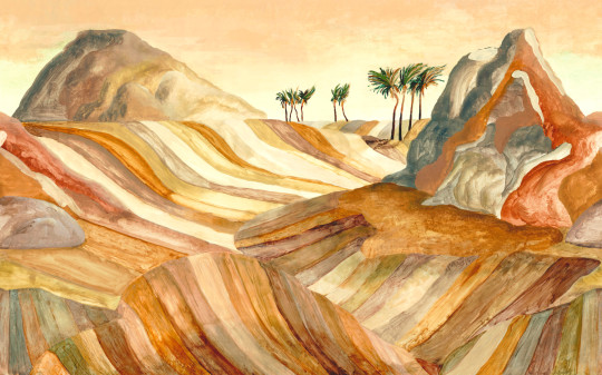 Arte International Wandbild Zerzura - Warm Sand