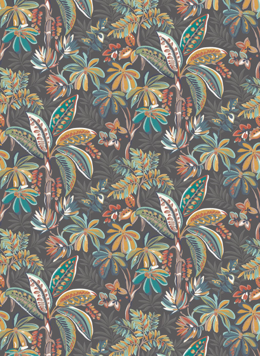 Osborne & Little Wallpaper Tivoli - Charcoal