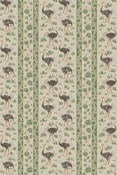 Josephine Munsey Tapete Ostrich Stripe