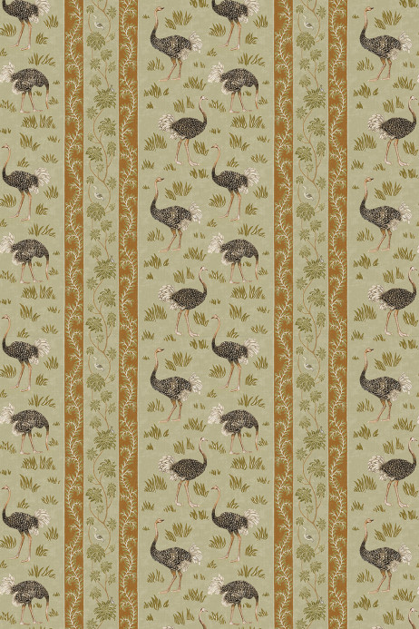 Josephine Munsey Tapete Ostrich Stripe