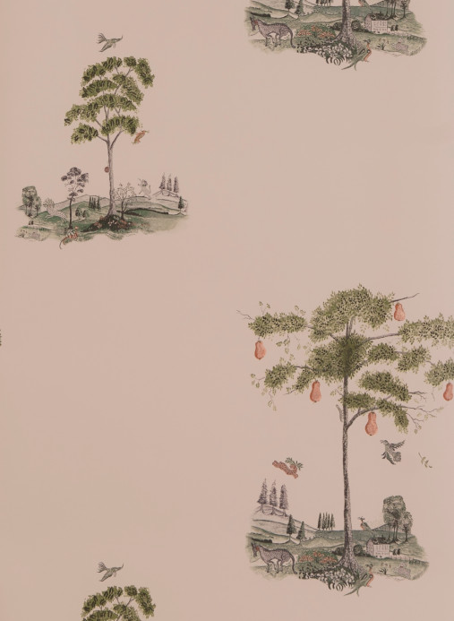 Andrew Martin Wallpaper Pear Tree - Setting Plaster