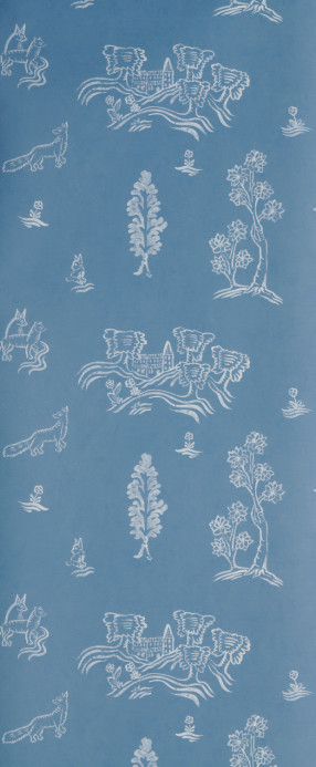 Andrew Martin Wallpaper Wychwood - Happy Blue