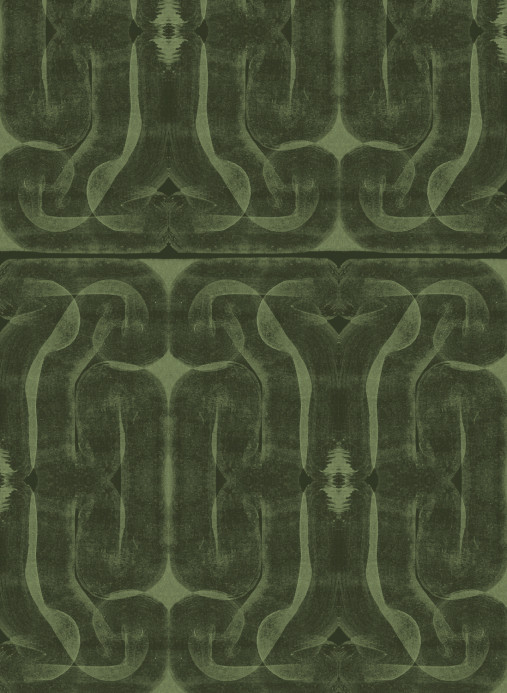 Coordonne Wallpaper Infinity Strokes - Green