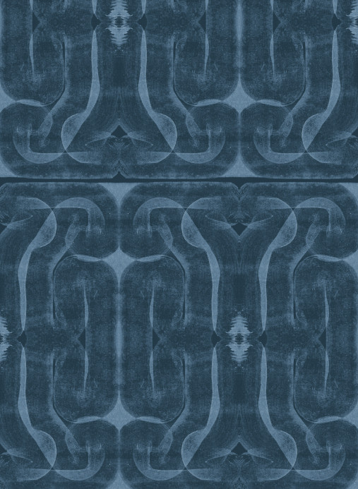 Coordonne Wallpaper Infinity Strokes - Cobalt