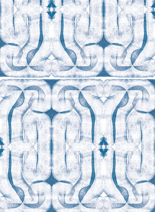 Coordonne Wallpaper Infinity Strokes - Blue